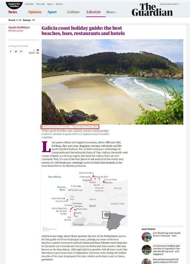 Xilloi Playa Villa โอวิเซโด ภายนอก รูปภาพ